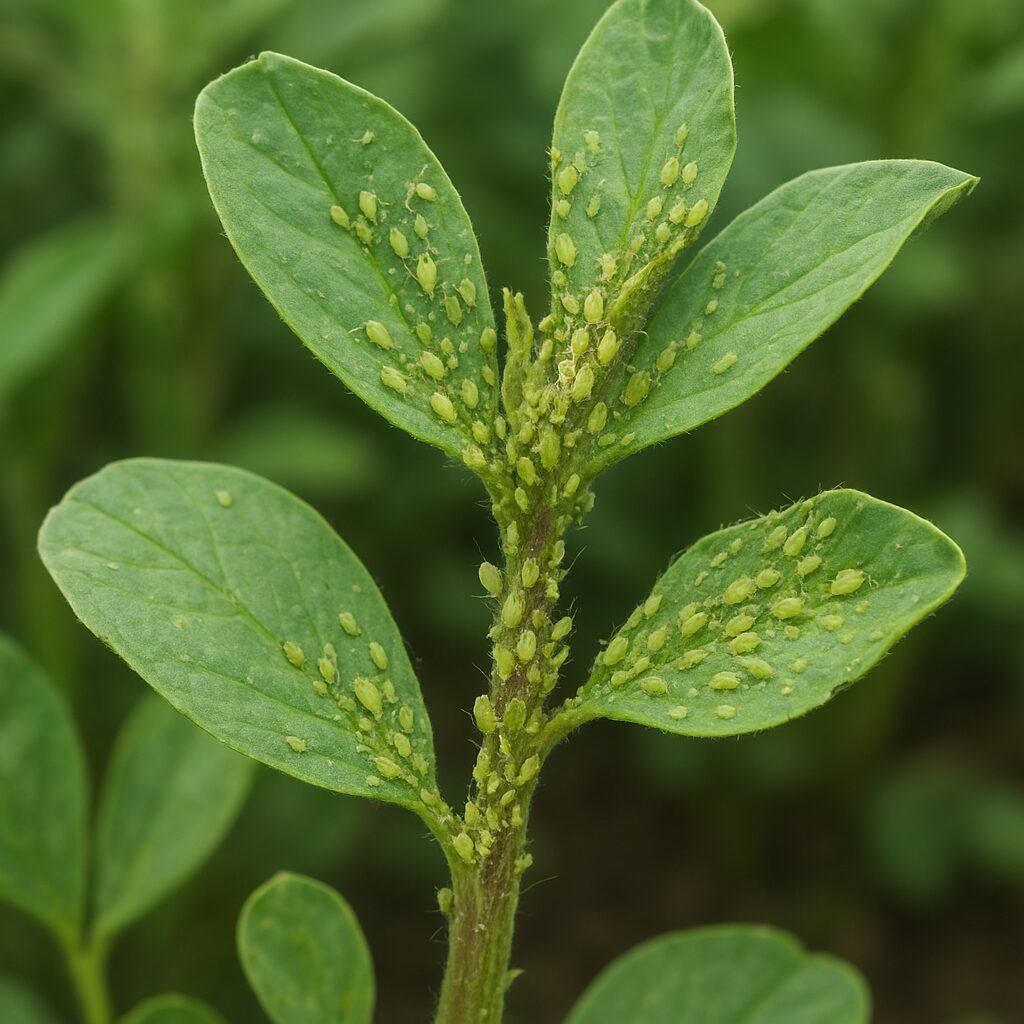 Mszyca bobikowa – bobik, groch