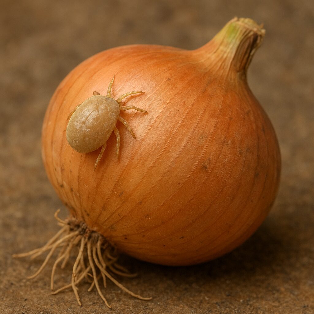 Roztocz cebulowy – cebula