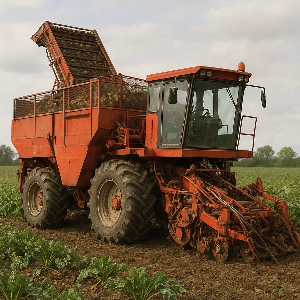 Kombajn Do Buraków Kwadrat 220 - Franz Kleine