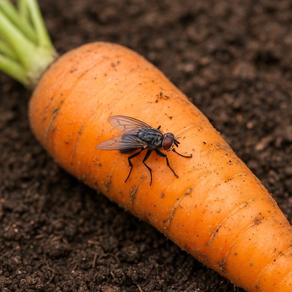 Pryszczarek marchwianka – marchew