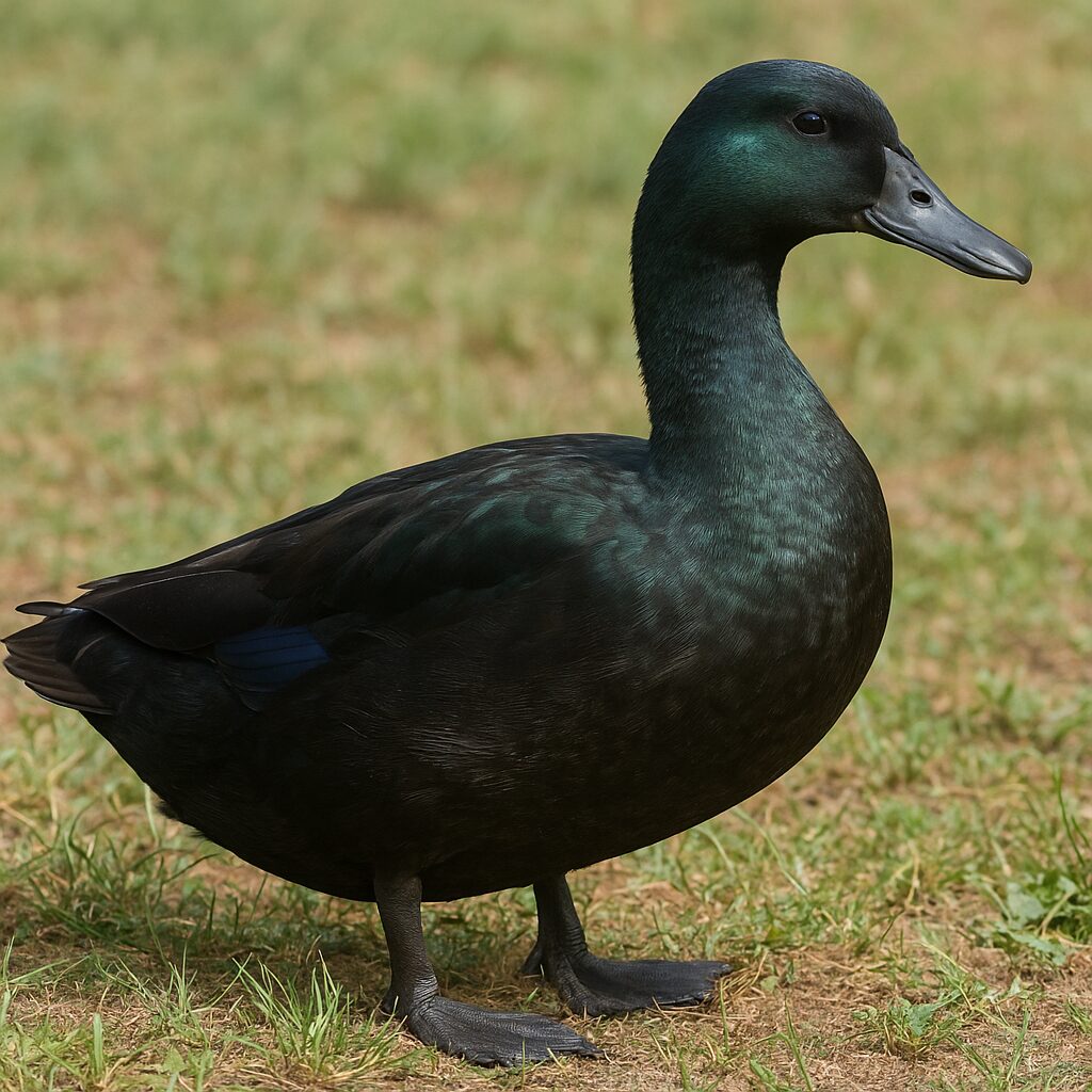 Kaczka Cayuga – Anas platyrhynchos domesticus – kaczka