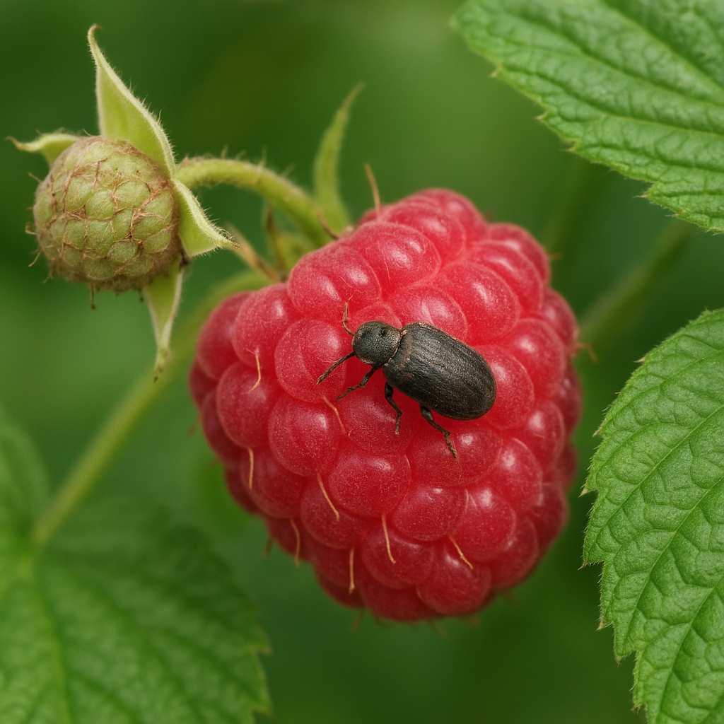 Pryszczarek malinowy pączkowy – malina