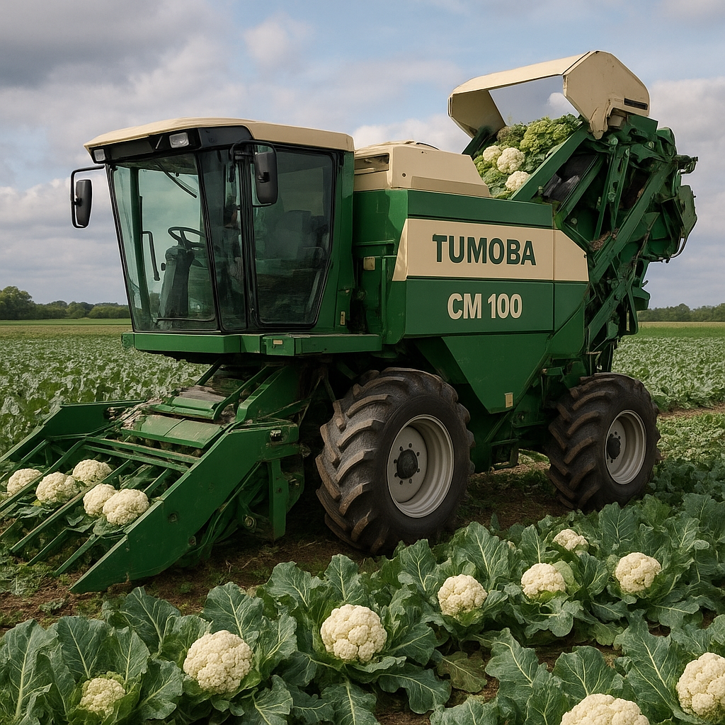 Kombajn Do Kalafiora CM 100 – Tumoba