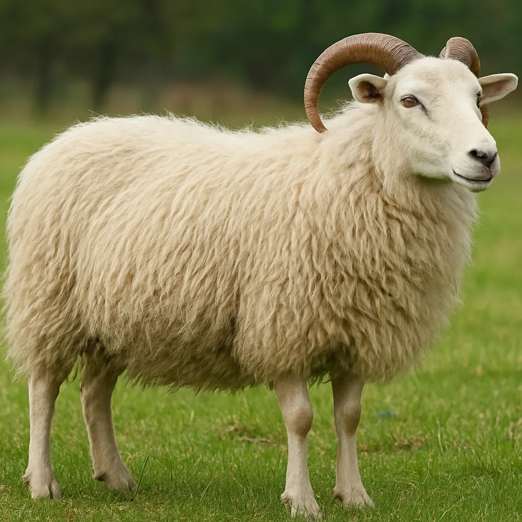 Rasa owiec Heidschnucke White