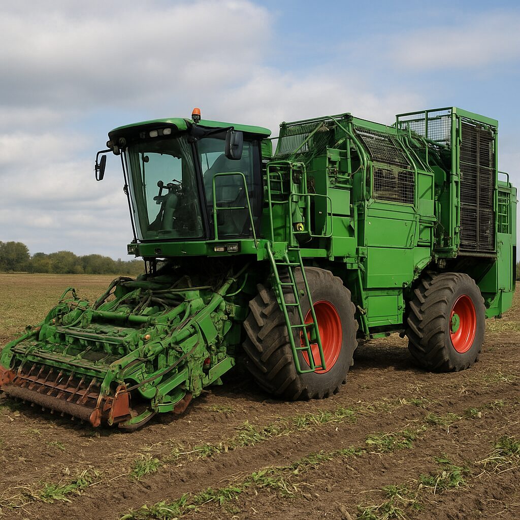 Kombajn Do Buraków Pastewnych RR6 – Kleine