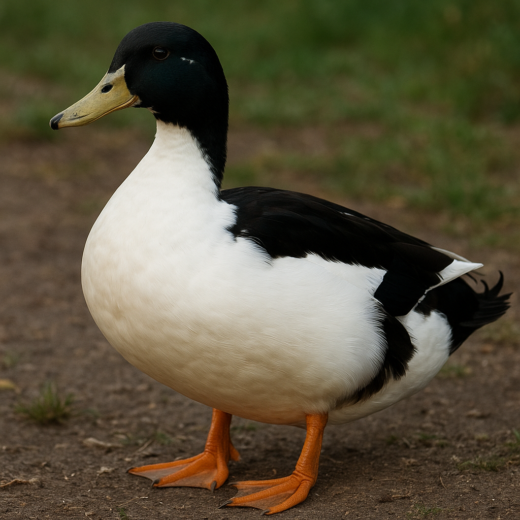 Kaczka Magpie – Anas platyrhynchos domesticus – kaczka