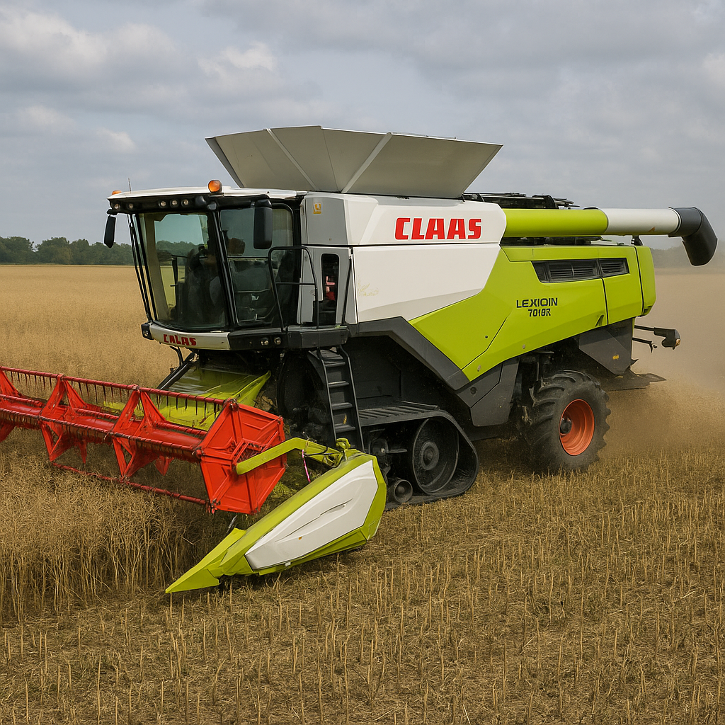 Kombajn Do Rzepaku Lexion 7700 Terra Trac – Claas