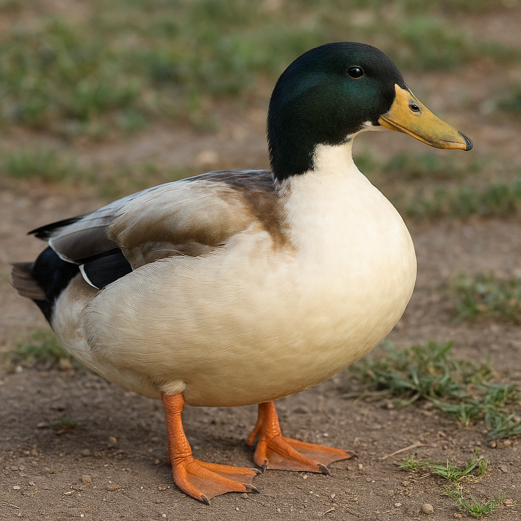 Kaczka Mulard – Anas platyrhynchos × Cairina moschata – kaczka