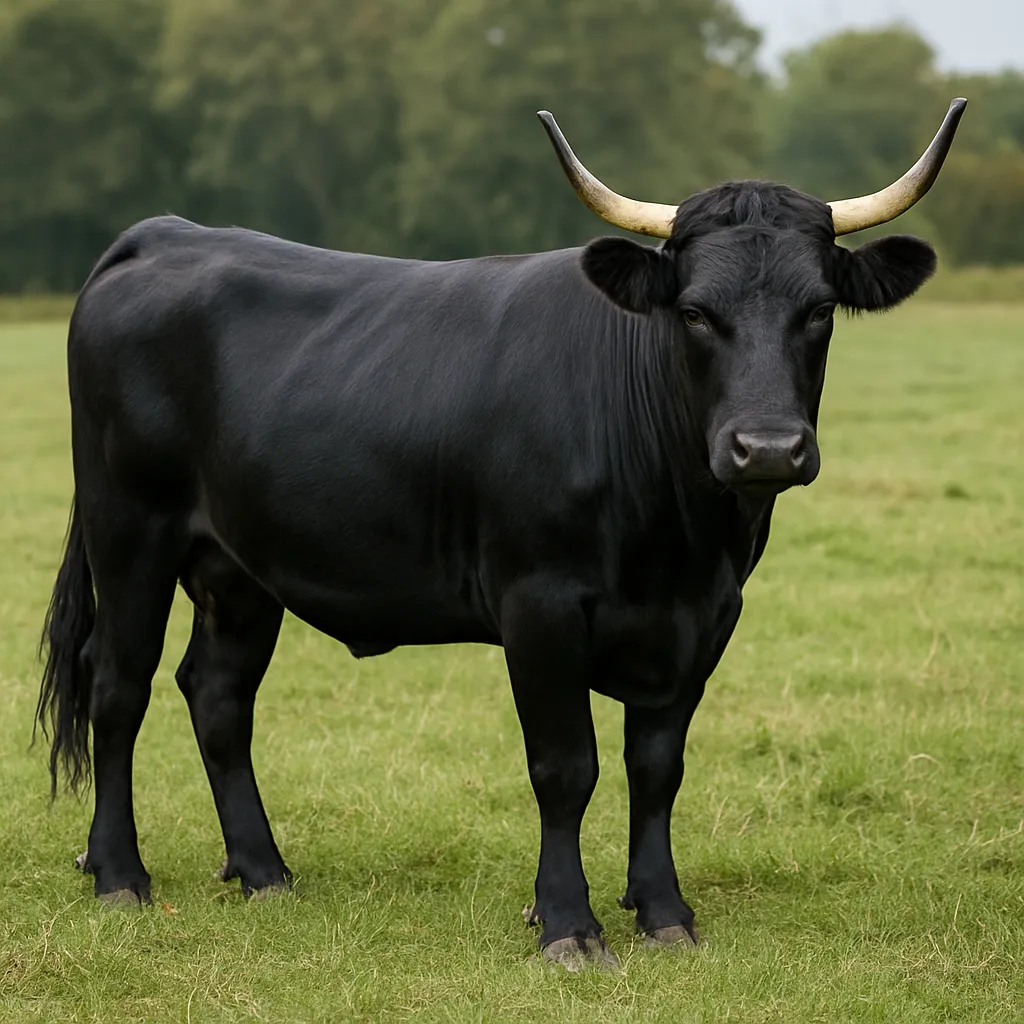 Bydło rasy Gasconne Noire