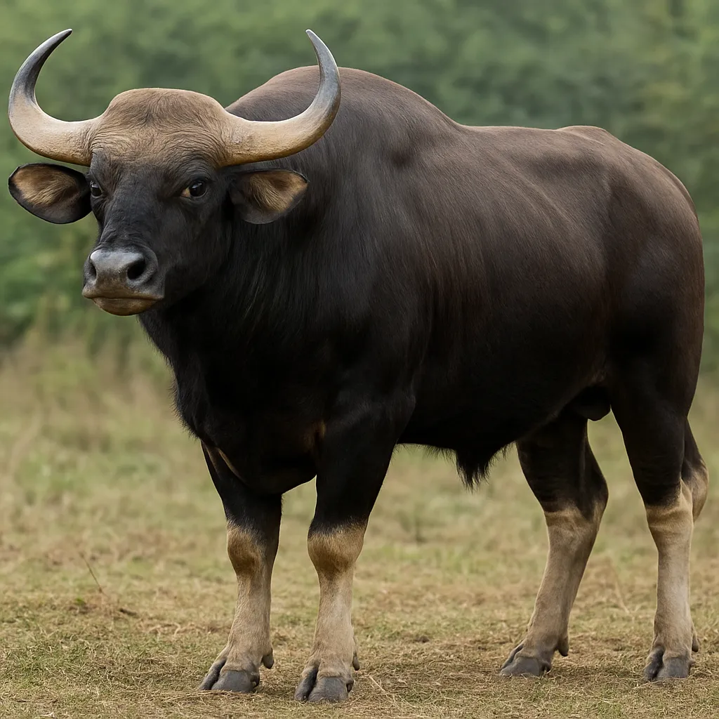 Bydło rasy Gayal (Mithun)