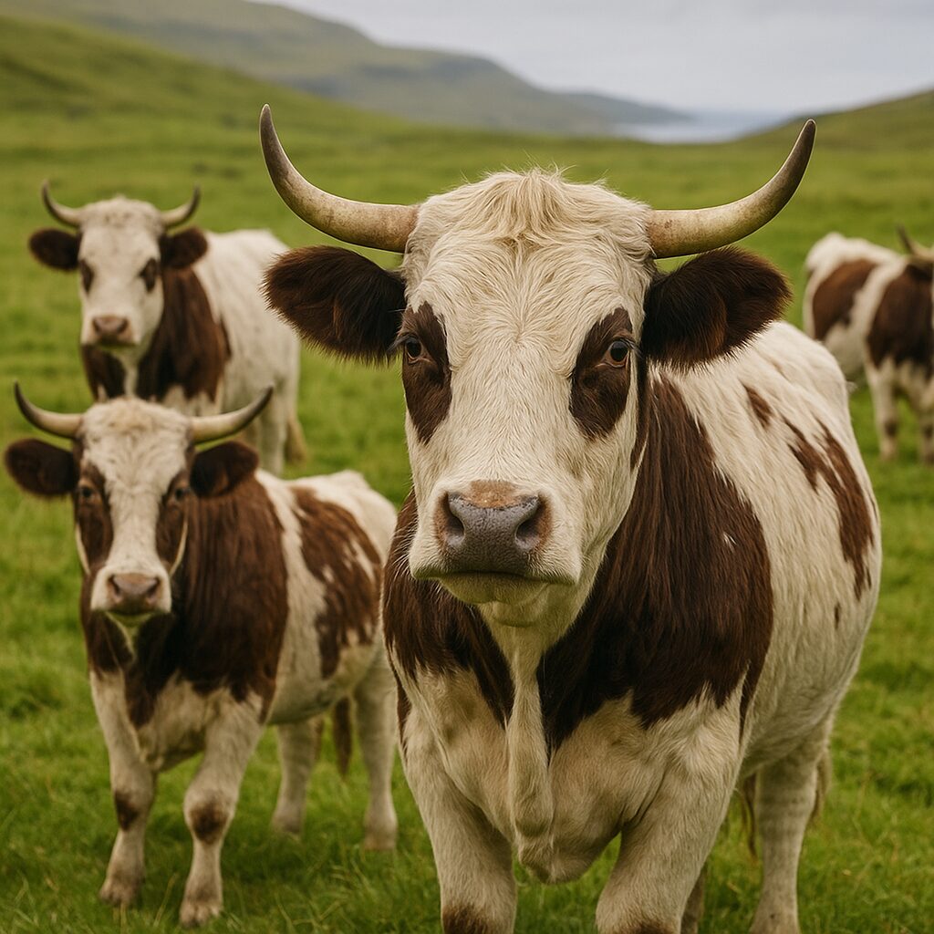 Bydło rasy Faeroes Cattle
