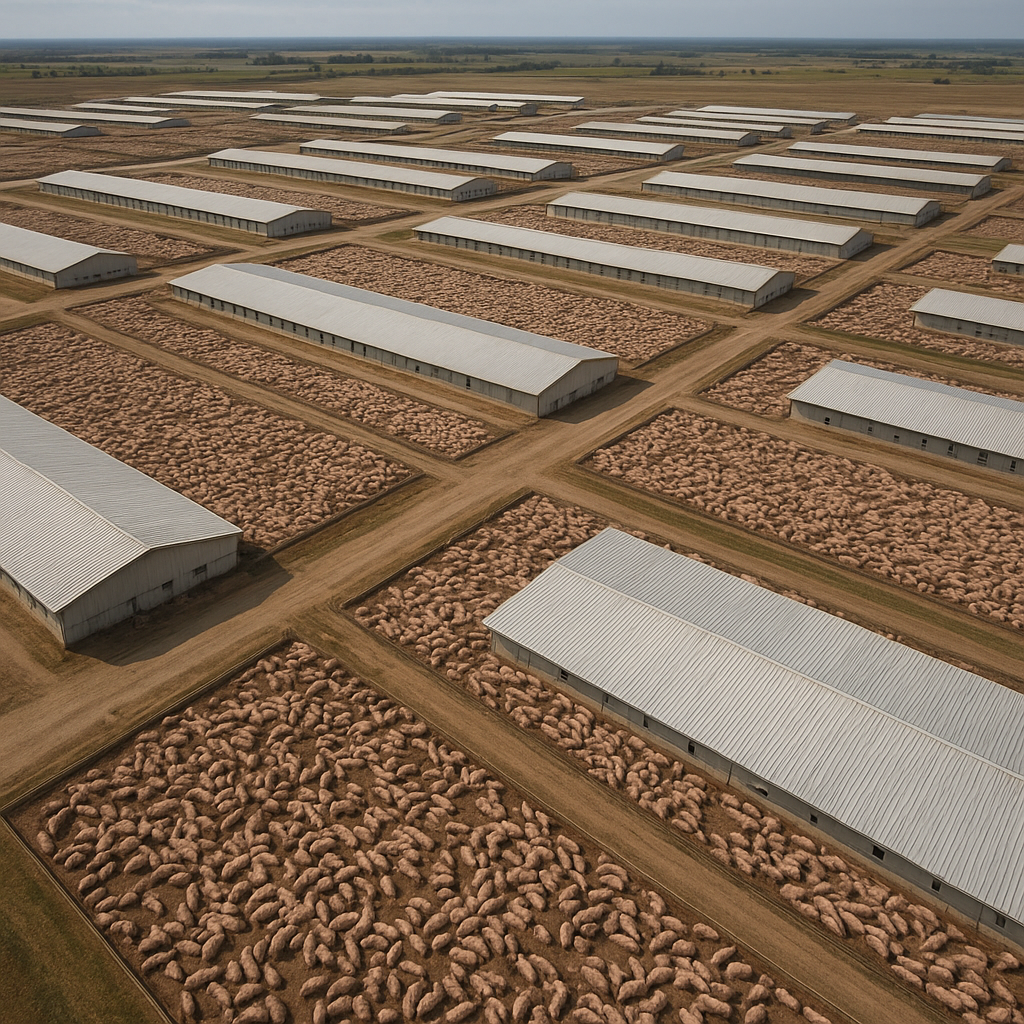 Największe farmy trzody na świecie