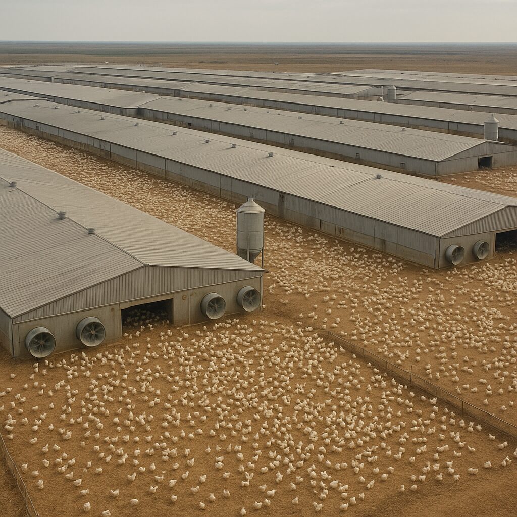 Największe farmy drobiu na świecie