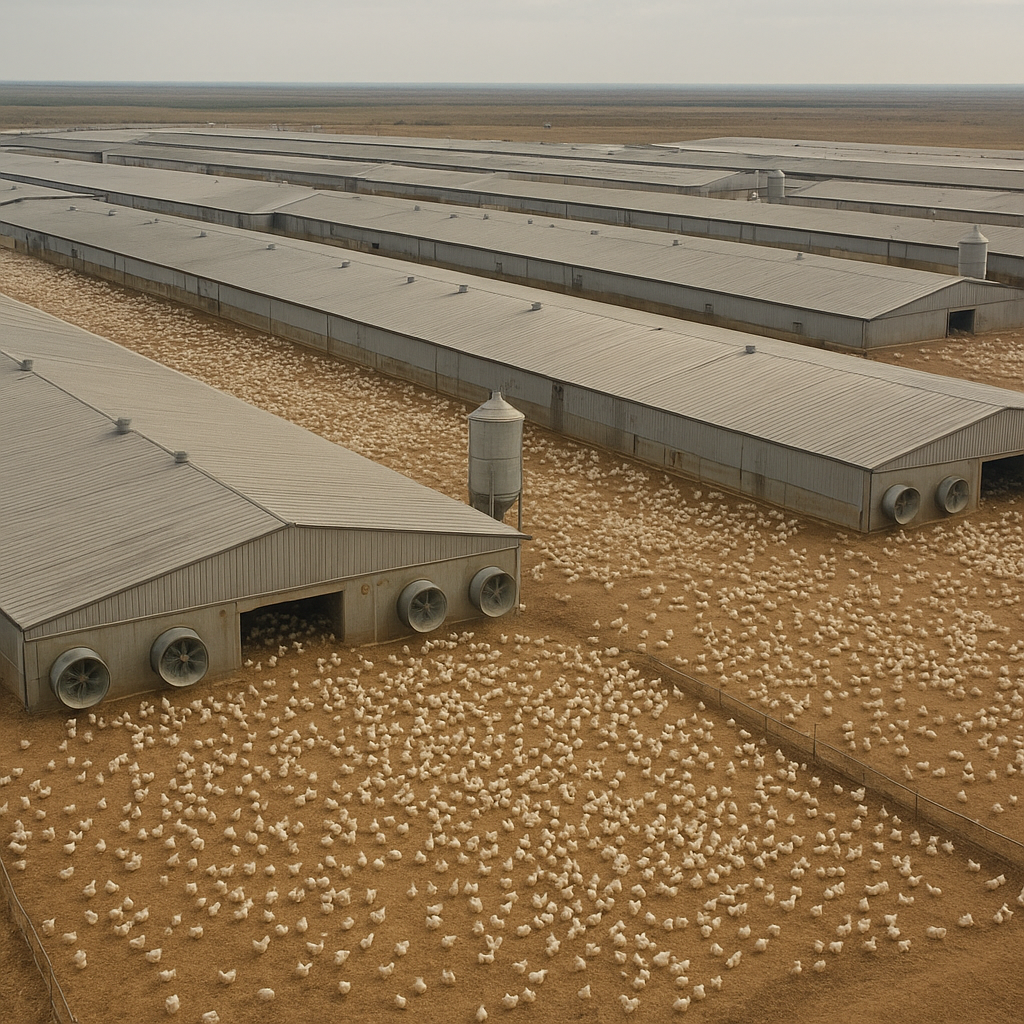 Największe farmy drobiu na świecie