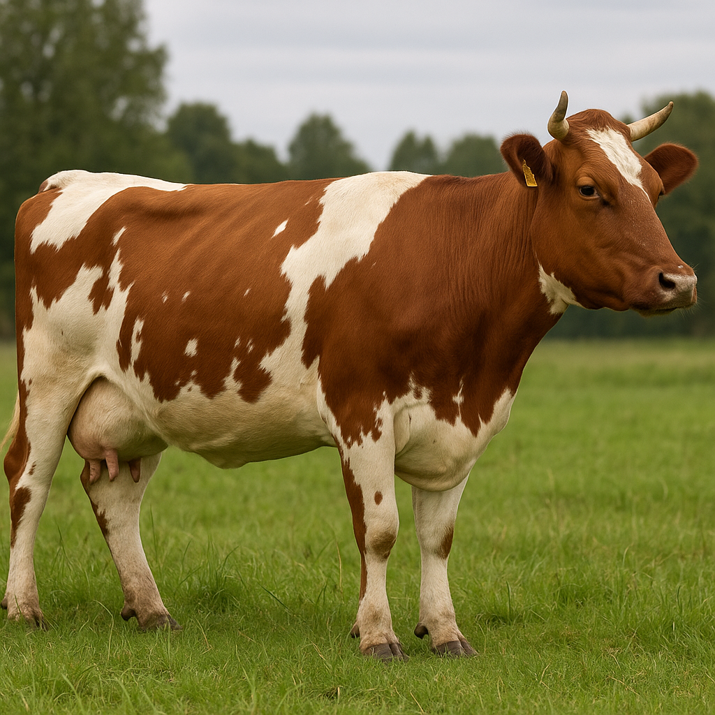 Bydło rasy Finnish Ayrshire