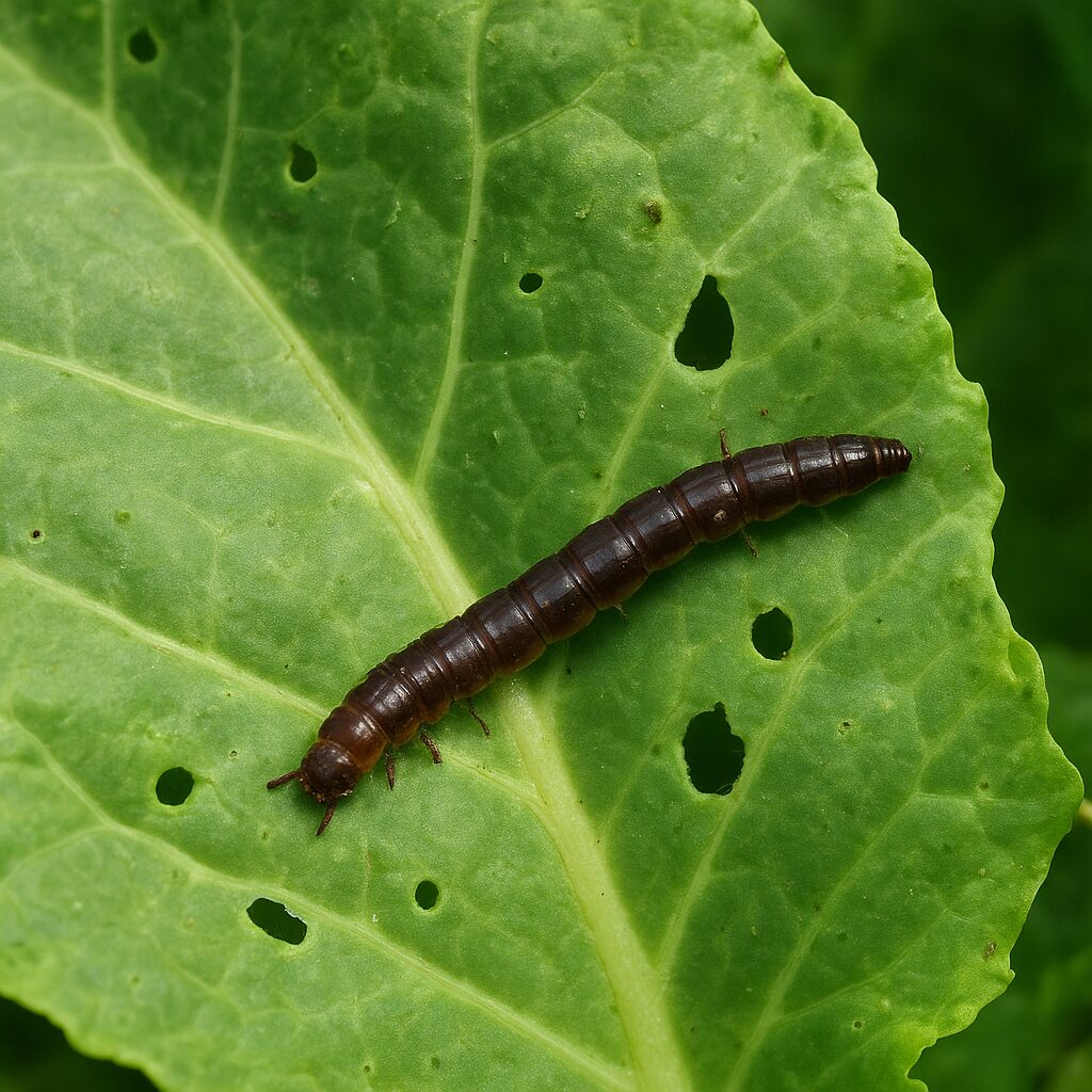 Drutowiec ciemny – warzywa