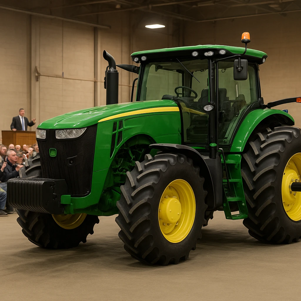 Najdroższa maszyna rolnicza sprzedana na aukcji