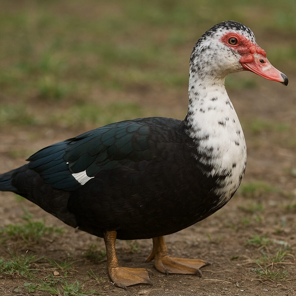 Kaczka piżmowa – Cairina moschata domestica – kaczka