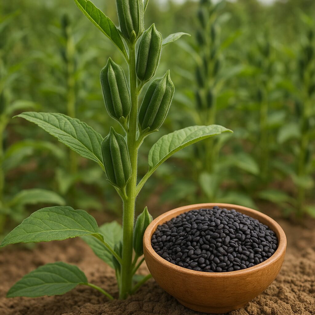 Uprawa sezamu czarnego