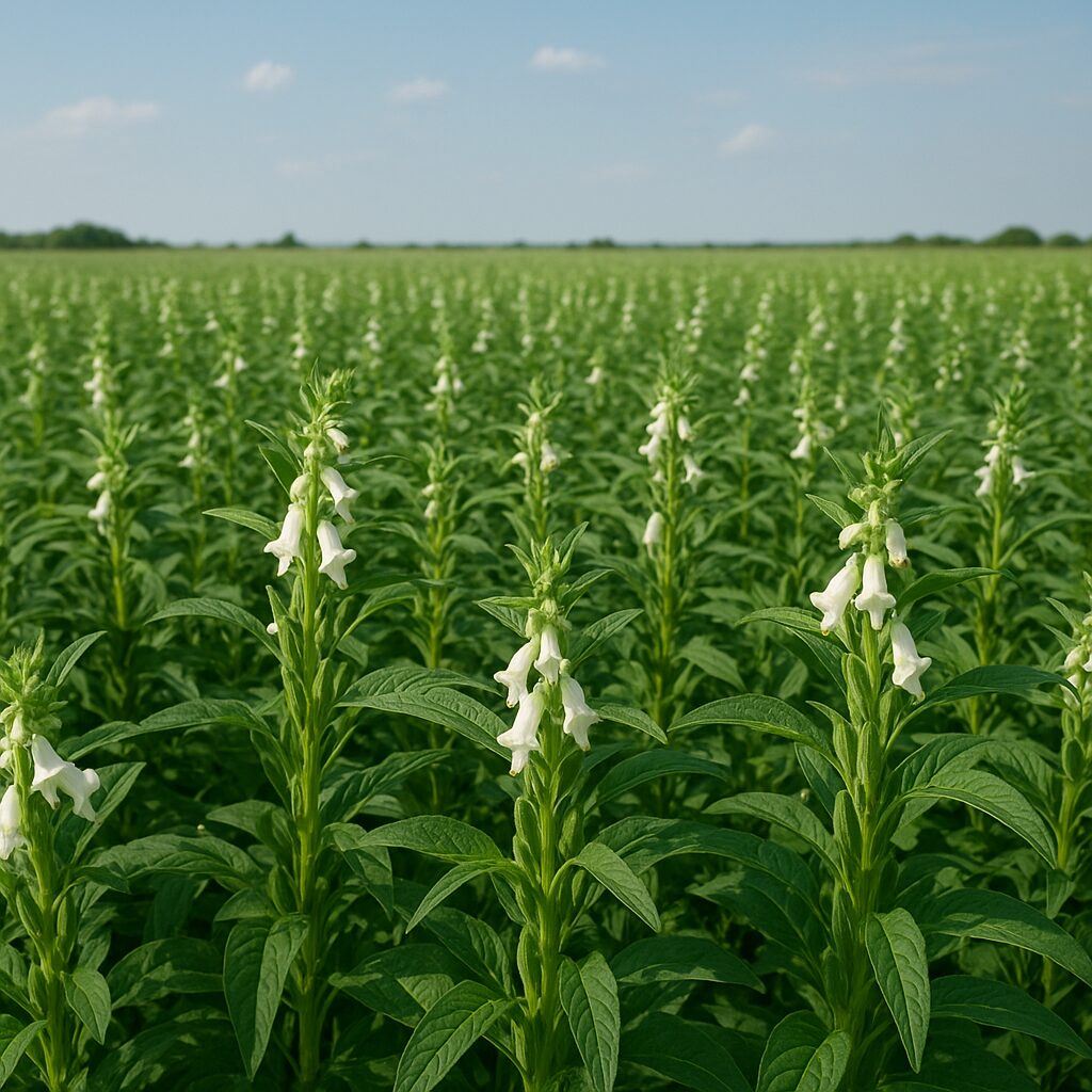 Uprawa sezamu białego