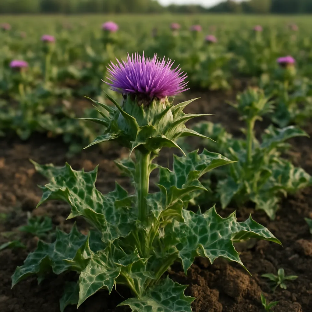 Uprawa ostropestu plamistego