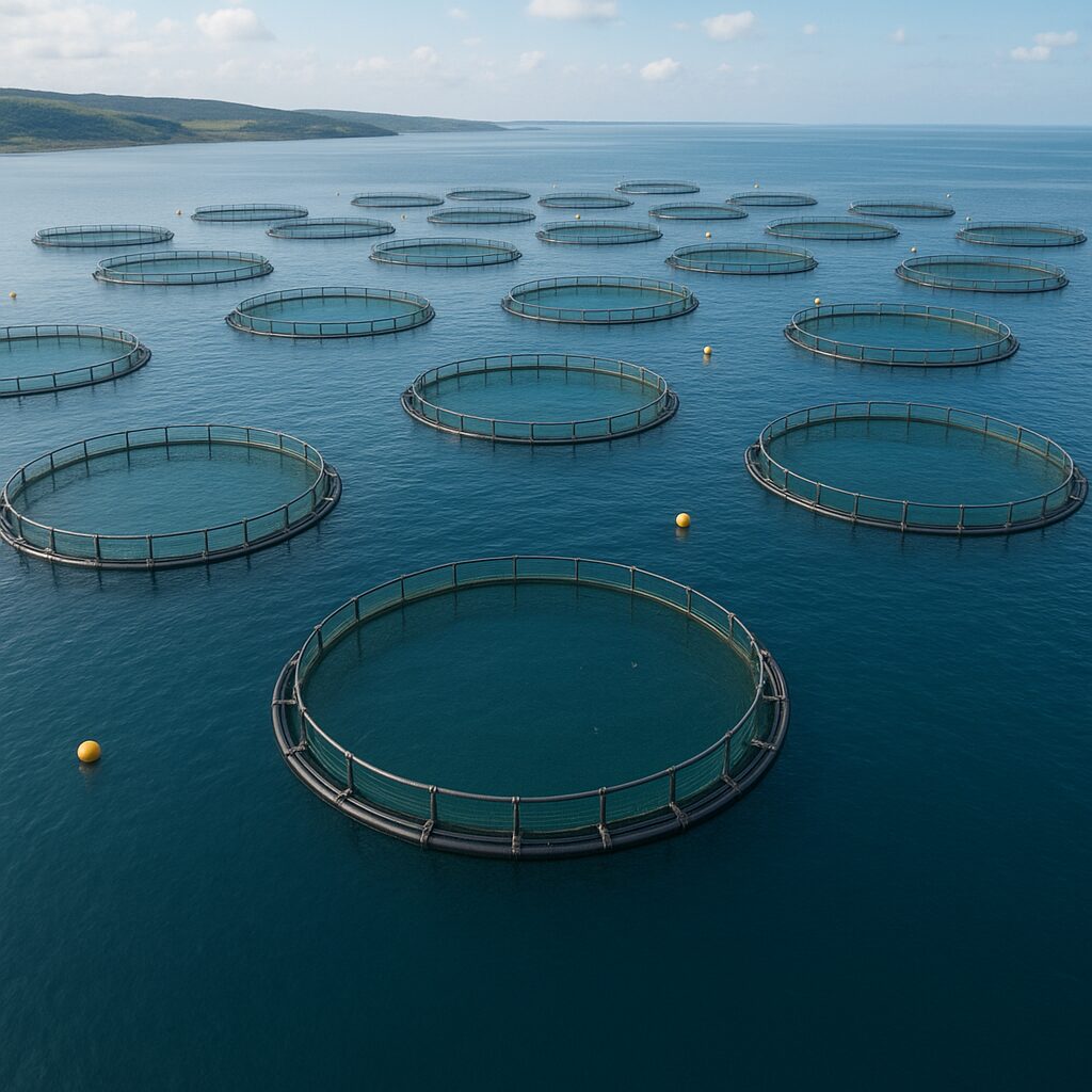 Największe farmy ryb