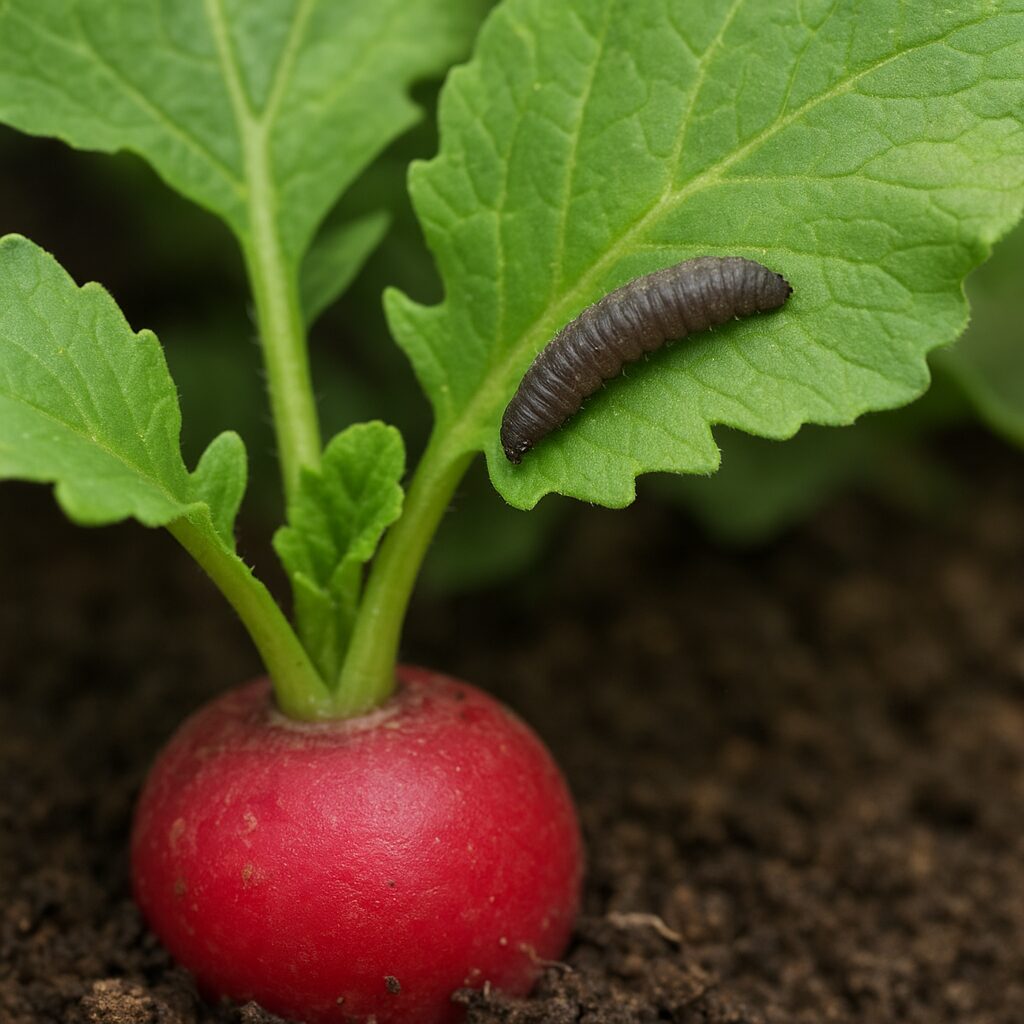 Śmietka rzodkiewkowa – rzodkiewka