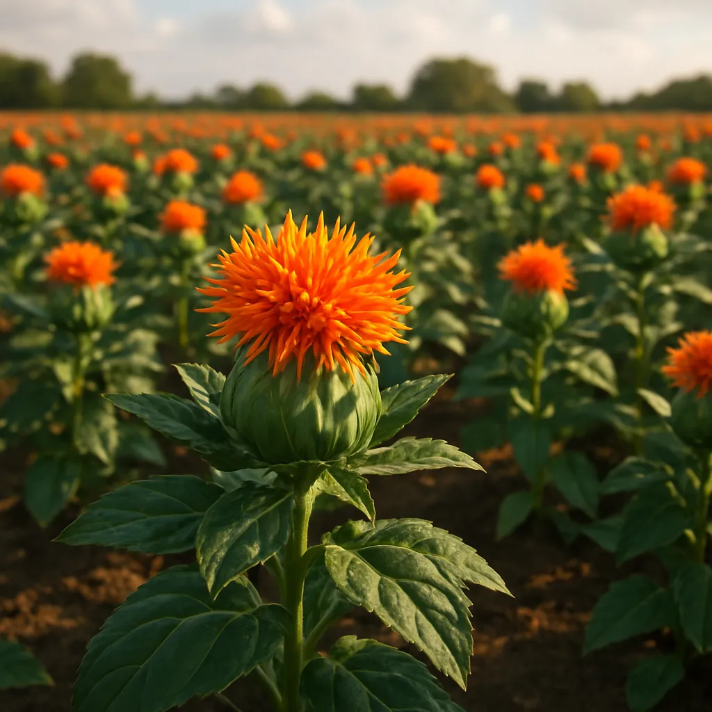 Uprawa krokosza barwierskiego