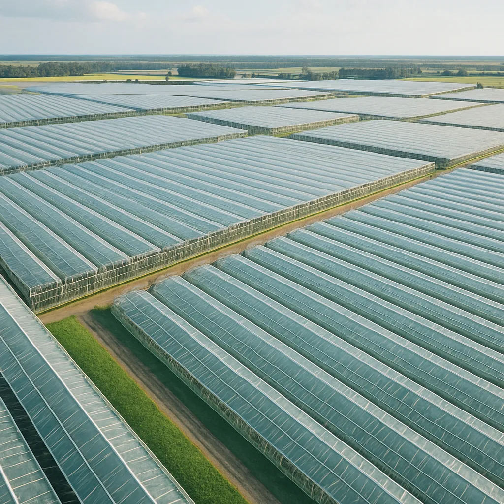 Największe gospodarstwa szklarniowe