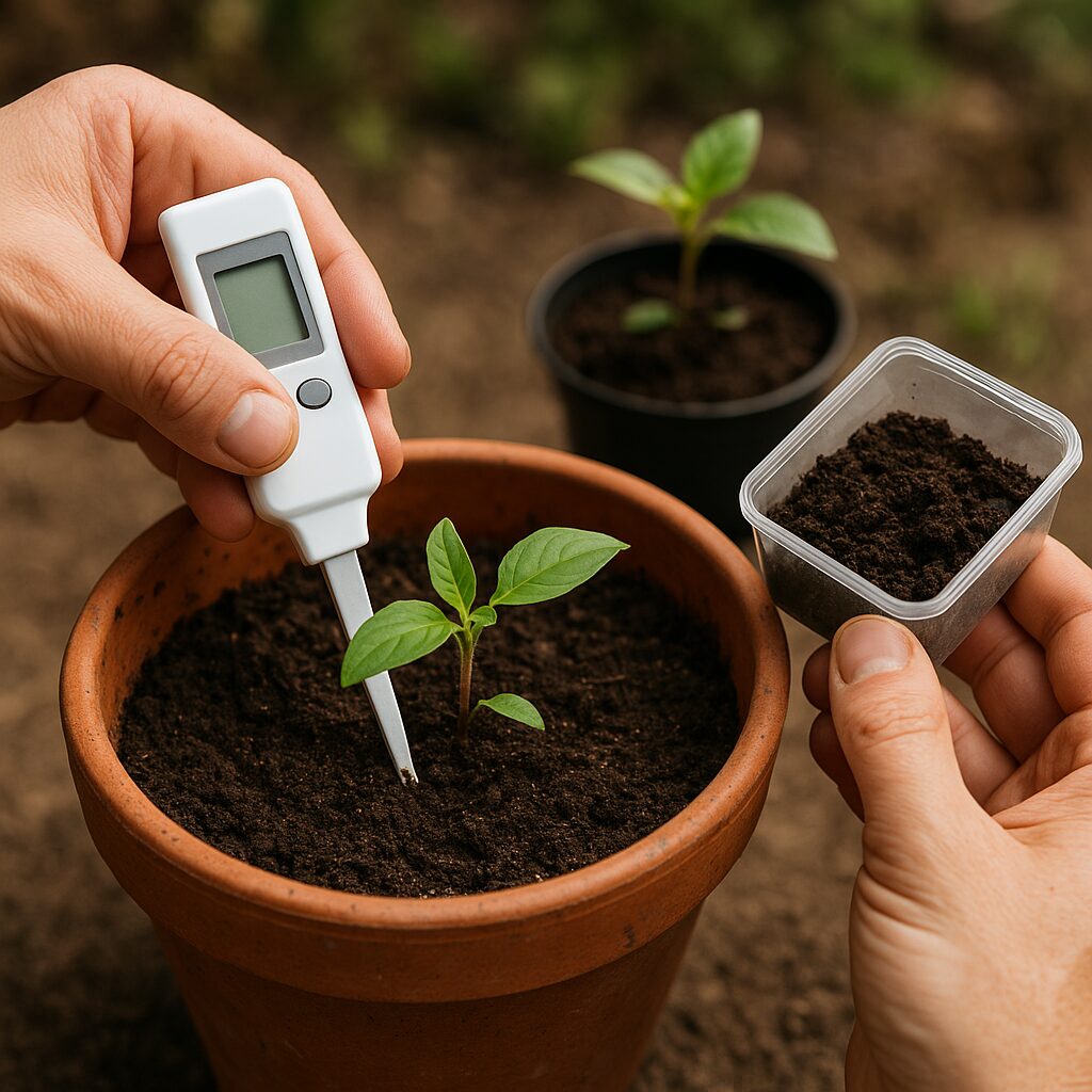 Jak kontrolować poziom substancji odżywczych w podłożu