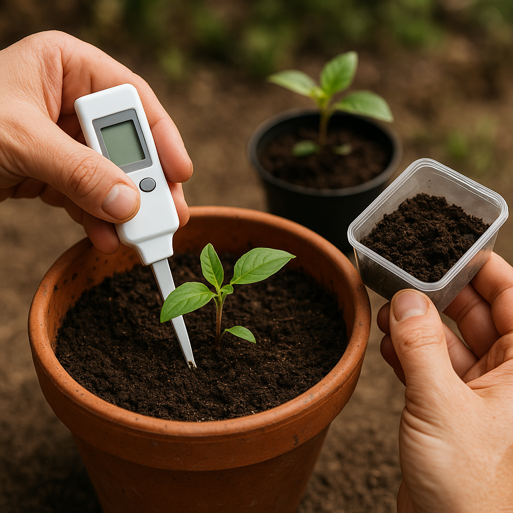Jak kontrolować poziom substancji odżywczych w podłożu