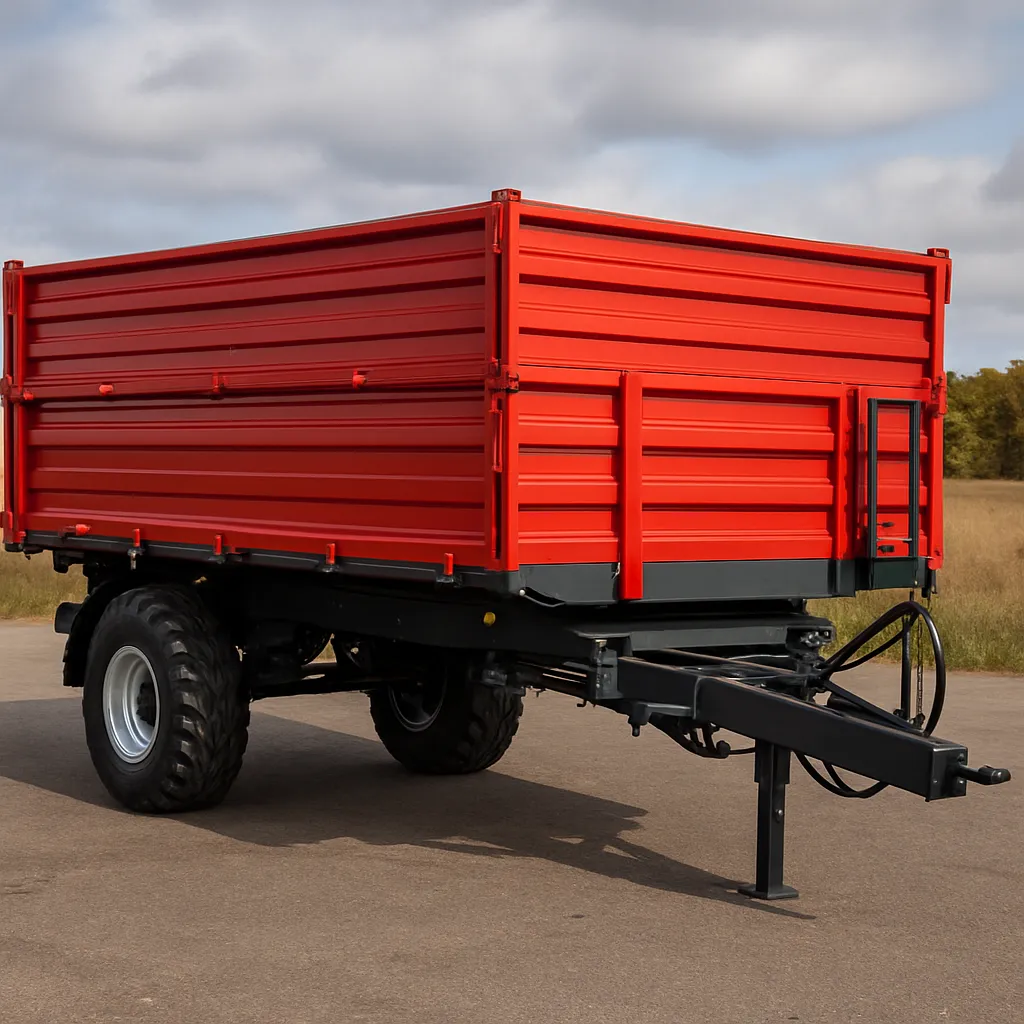 Metal-Fach T711 – przyczepa rolnicza Metal-Fach