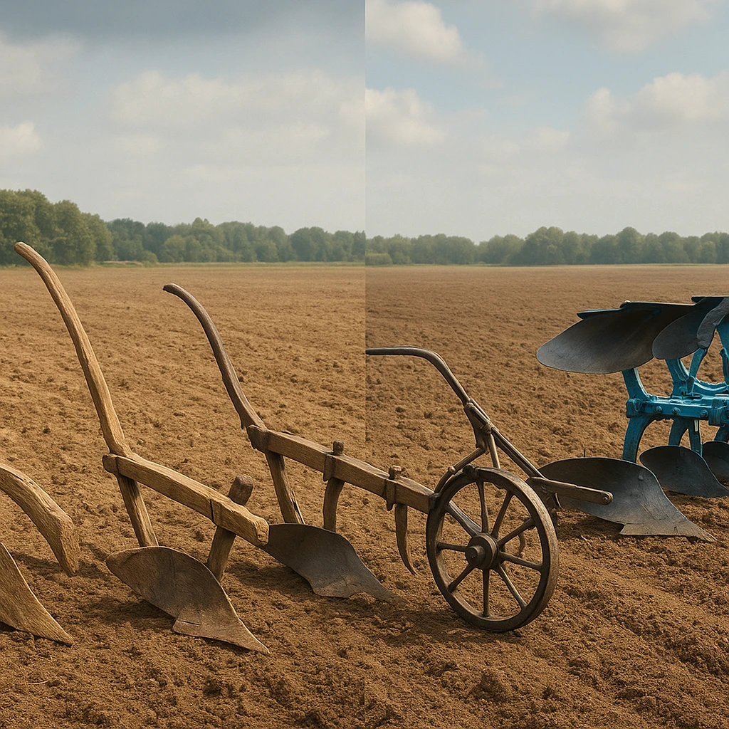 Historia pługa – od drewnianego radła do nowoczesnych konstrukcji