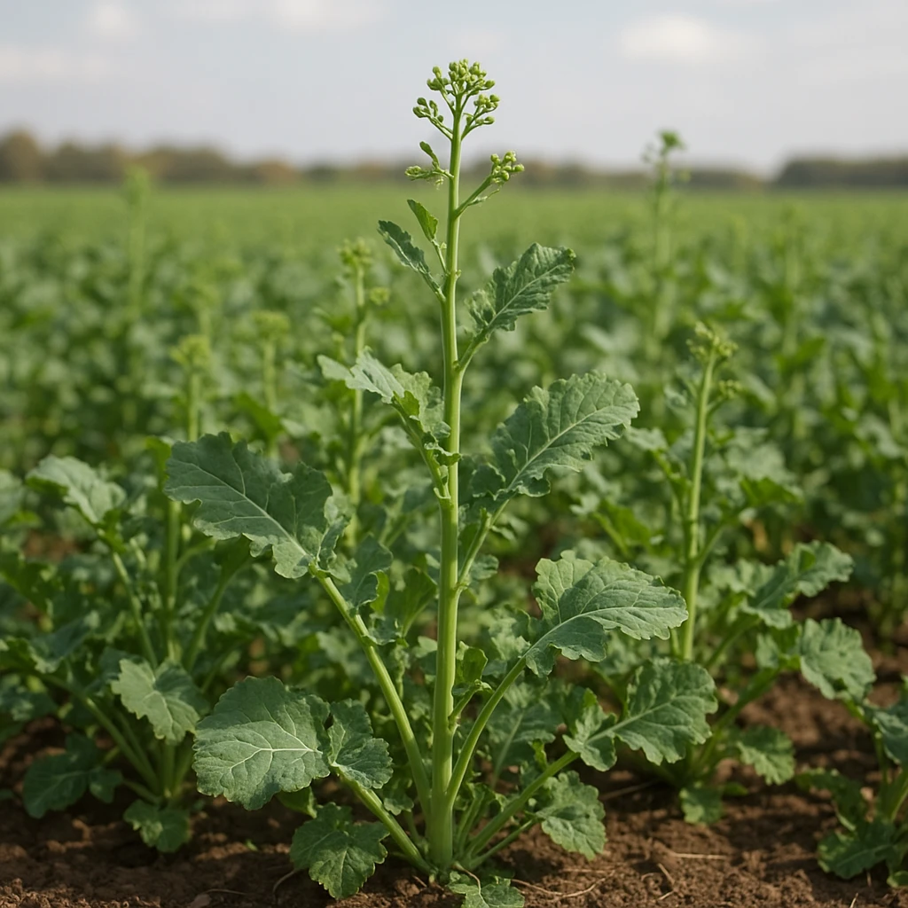 Regulacja wzrostu rzepaku jesienią – jak uniknąć wybujałych roślin