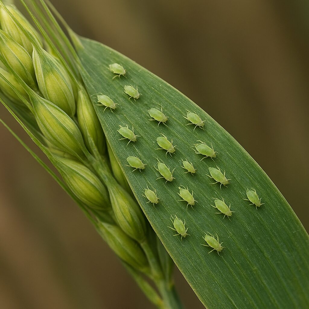 Mszyca jęczmienna – jęczmień