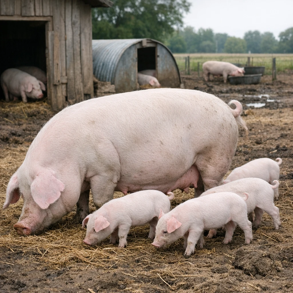 Polska Biała Zwisłoucha – Sus scrofa domesticus – trzoda chlewna