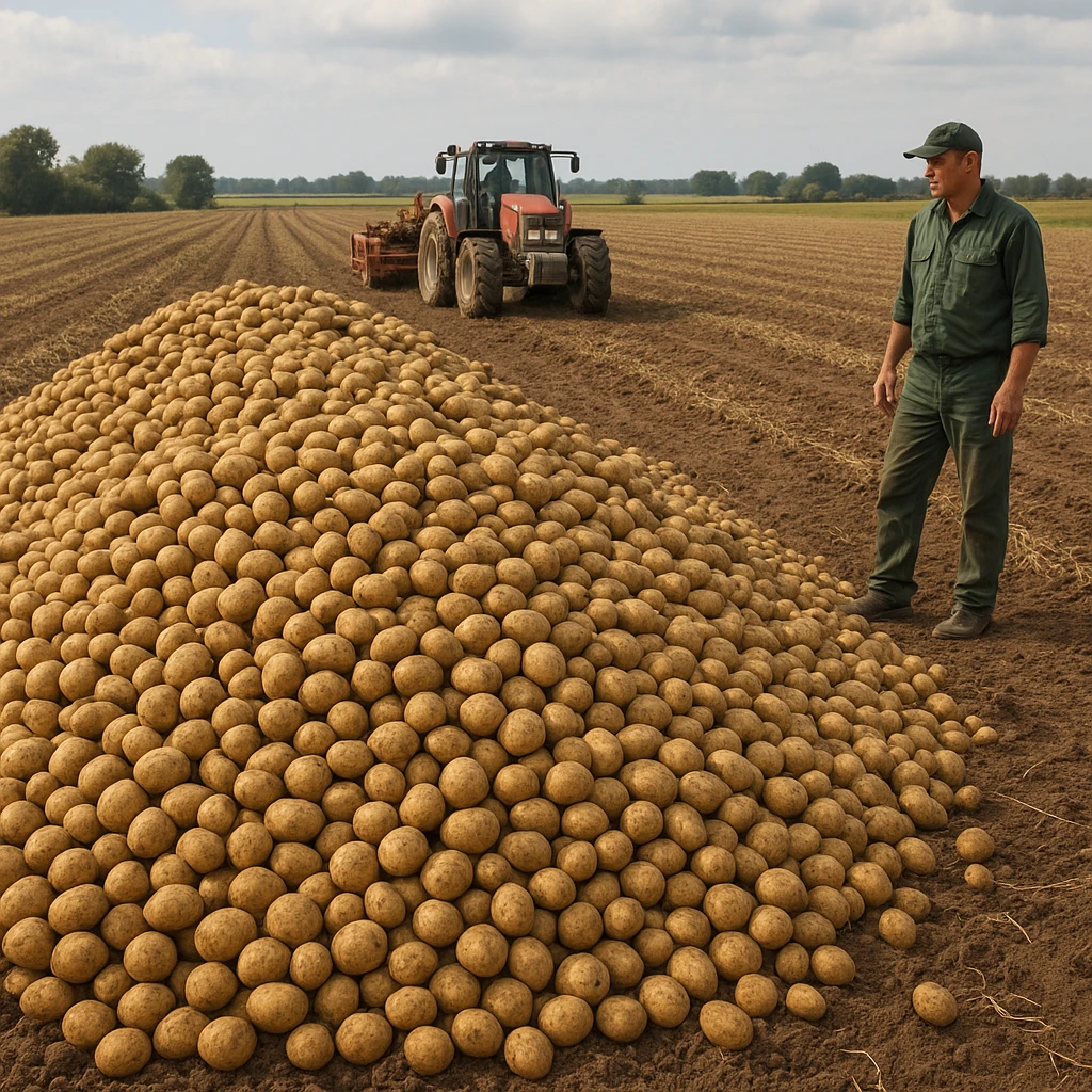 Rekordowy zbiór ziemniaków z jednego hektara