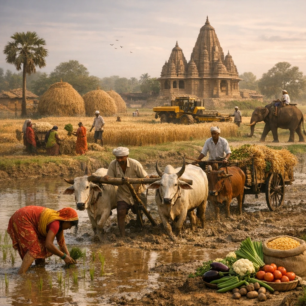 Rolnictwo w Indiach – jak wygląda