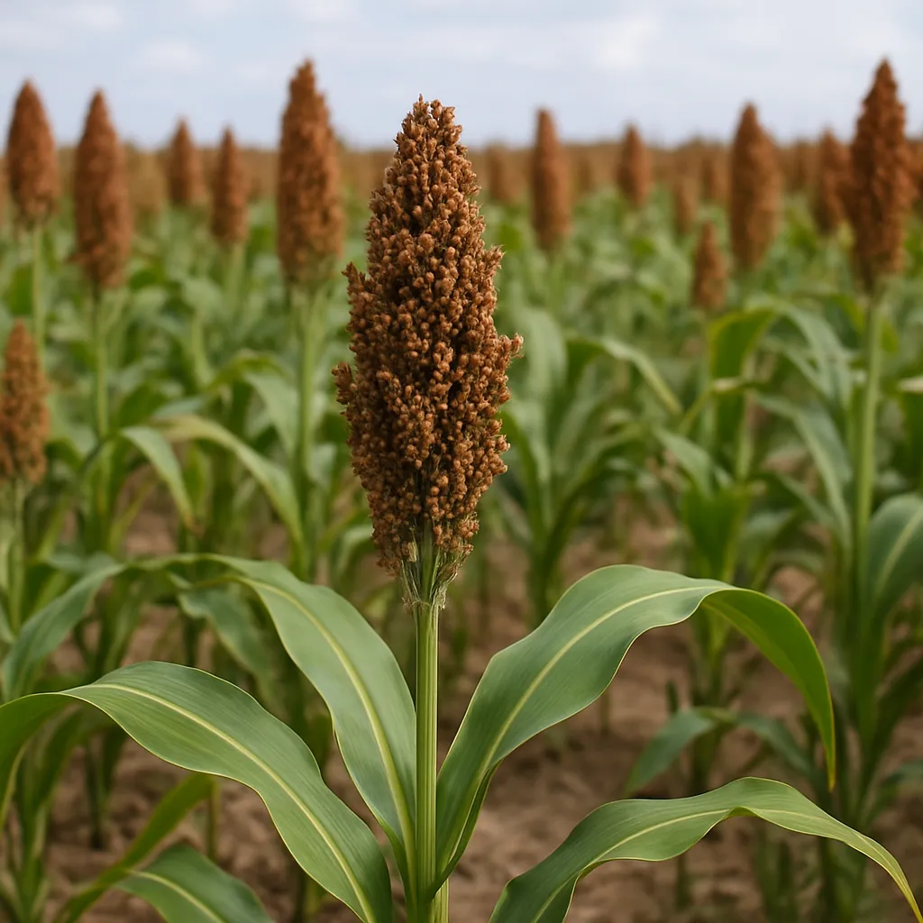 Uprawa sorgo brązowego