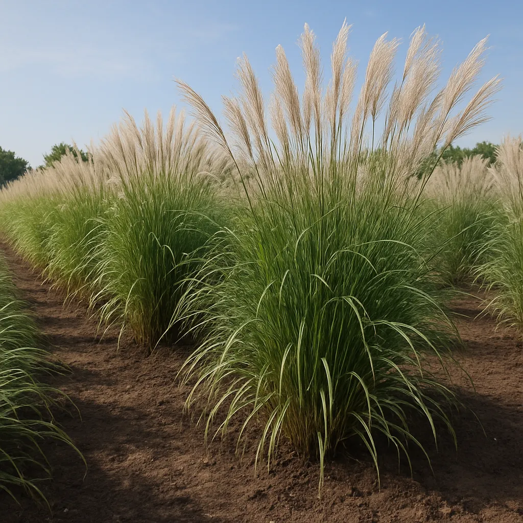 Uprawa trawy miscanthus