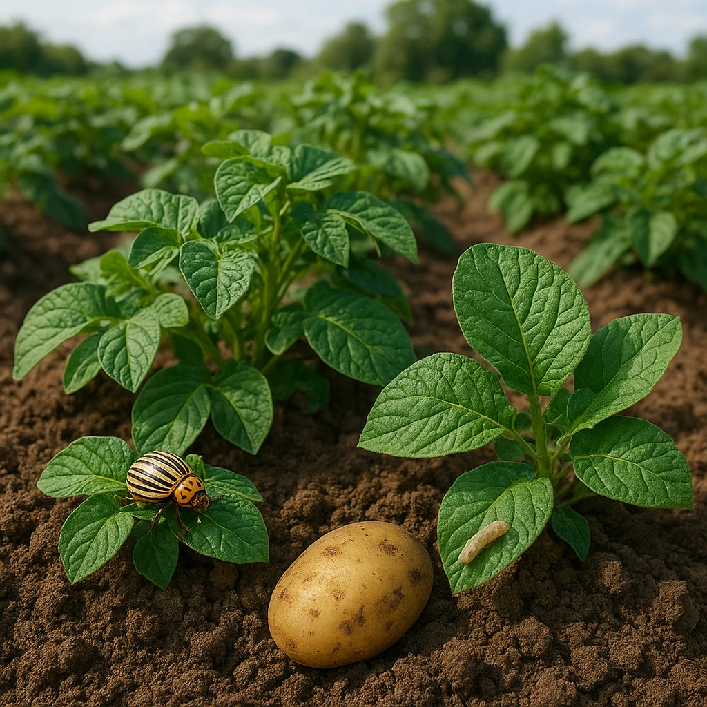 Uprawa ziemniaka w systemie ekologicznym – jak ograniczyć stonkę