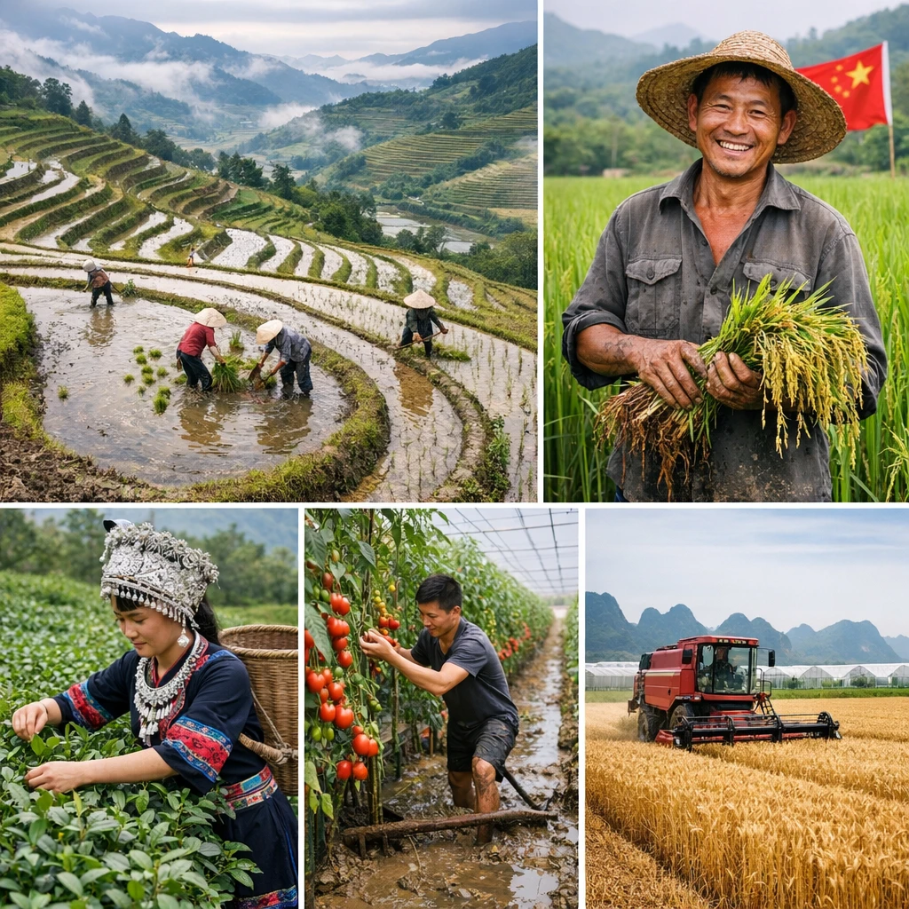 Rolnictwo w Chinach – jak wygląda