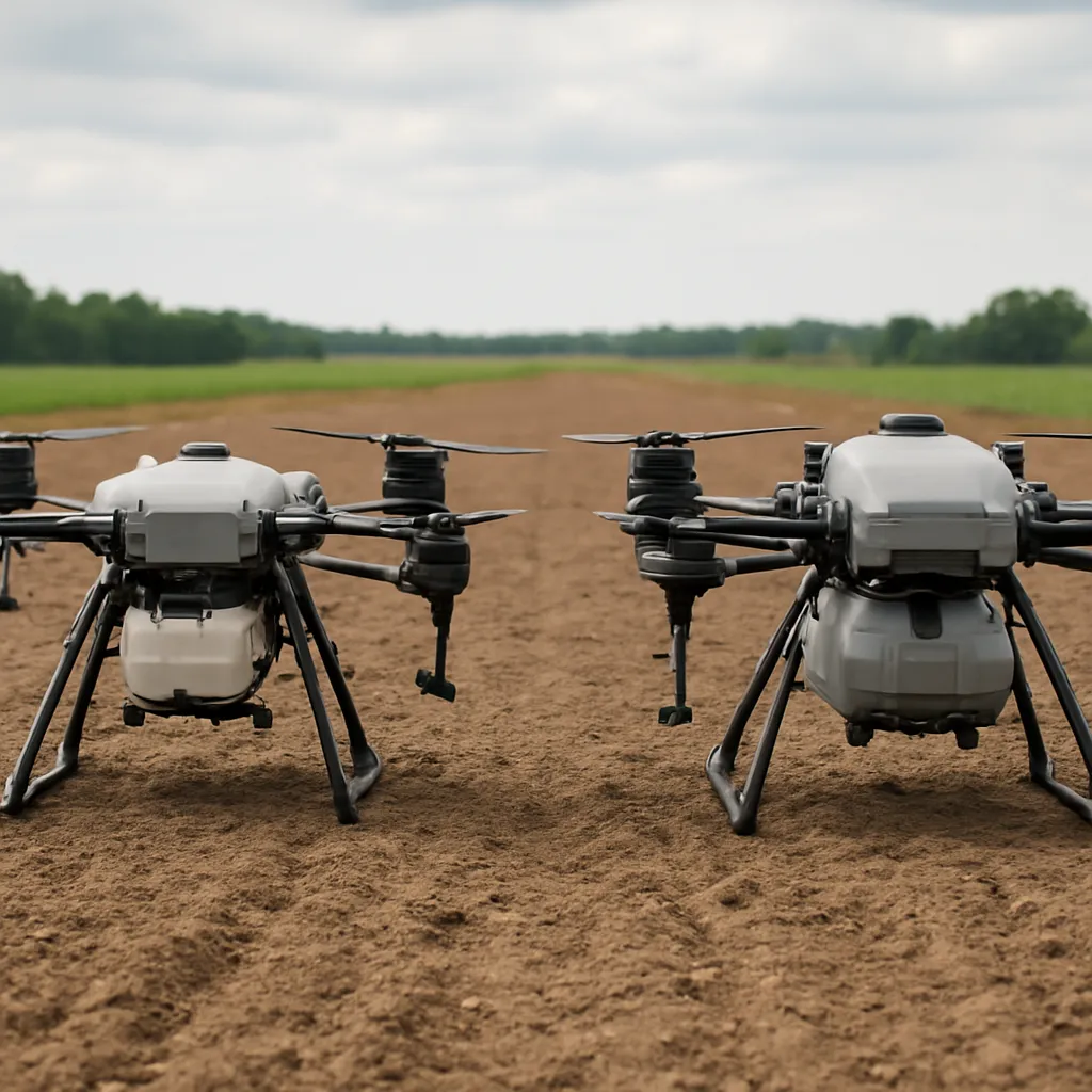 Porównanie DJI Agras T25 i DJI Agras T40 – który wybrać?