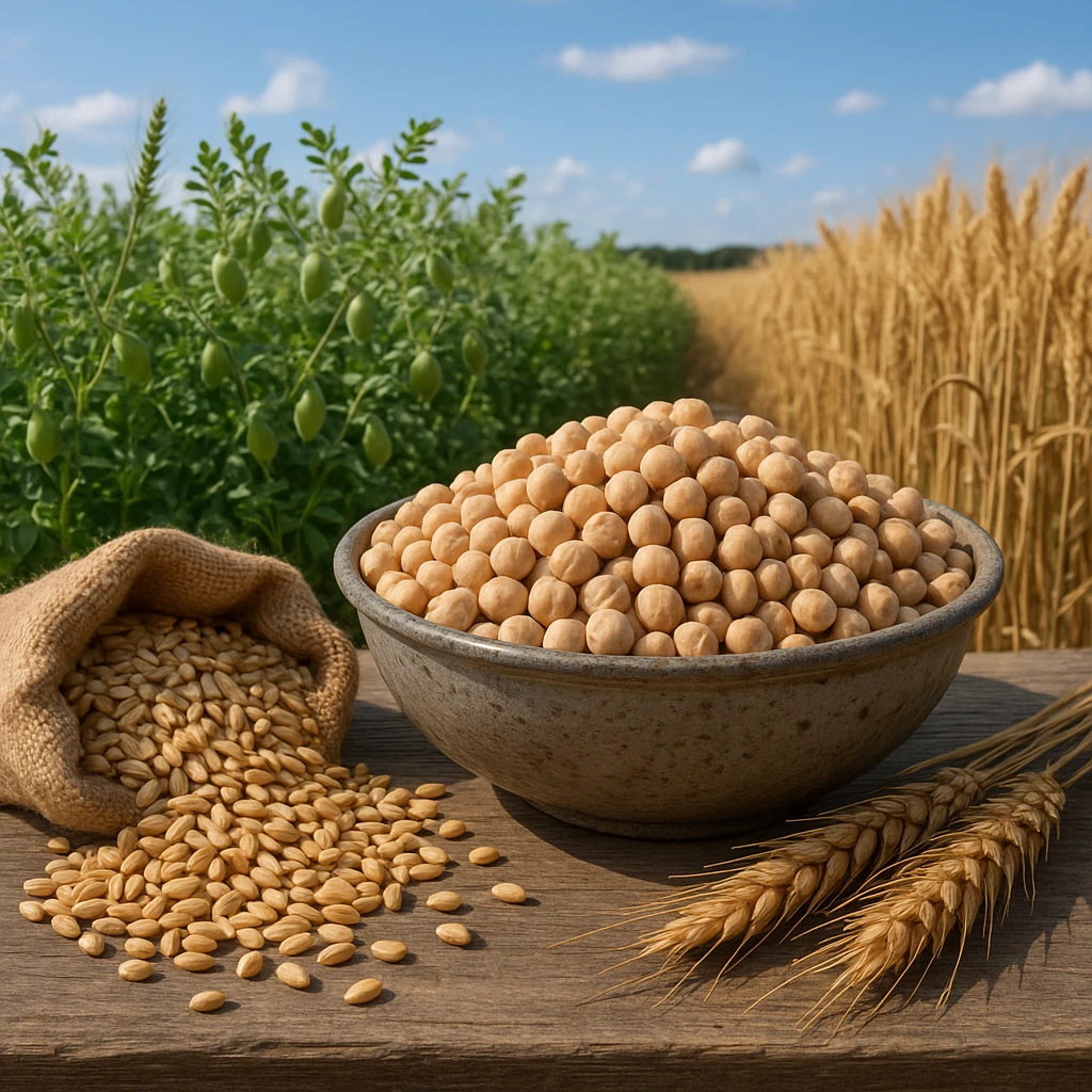 Groch jako alternatywa dla zbóż – realne wyliczenia z hektara