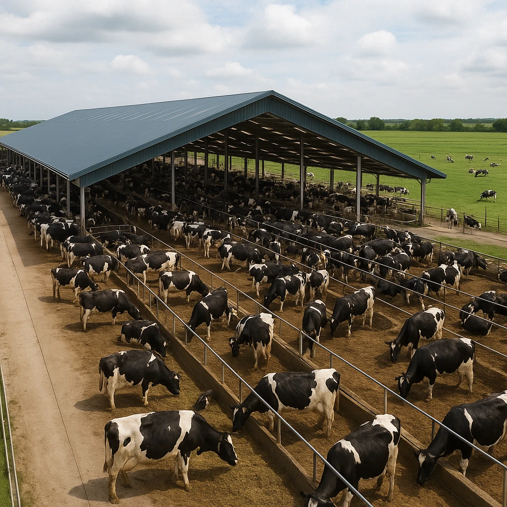 Największe gospodarstwo mleczne w Europie