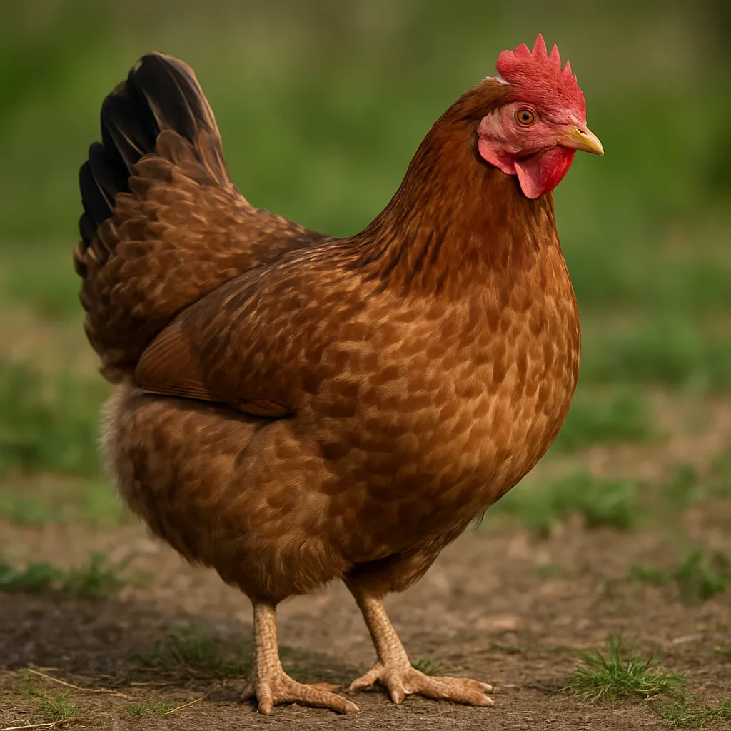 Leonesa Parda – Gallus gallus domesticus – kura