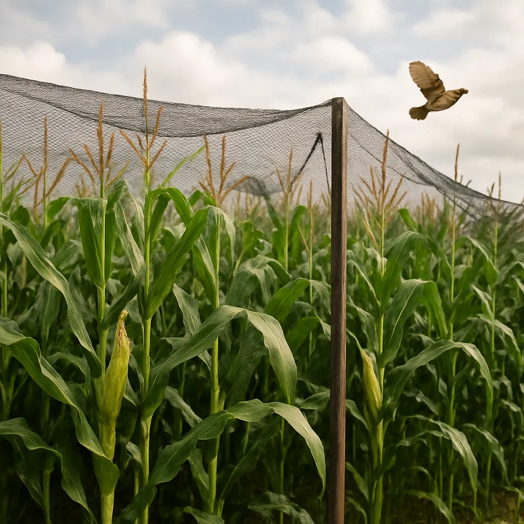 Jak chronić kukurydzę przed ptakami