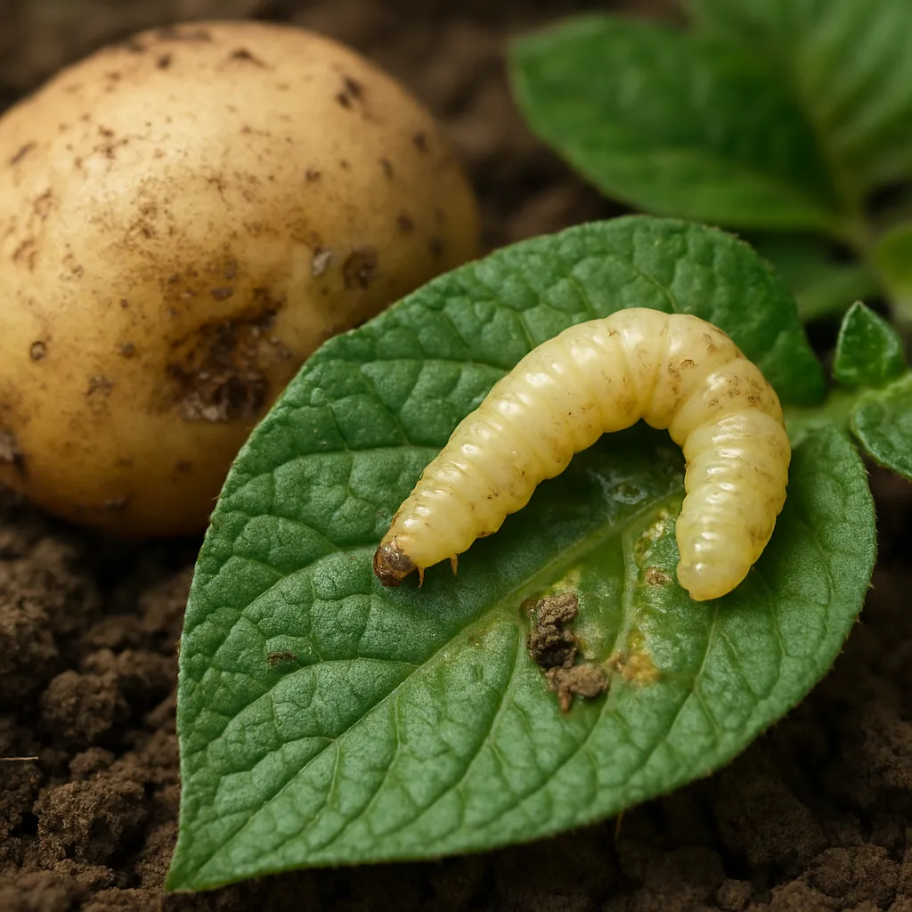 Śluzownica ziemniaczana – ziemniaki