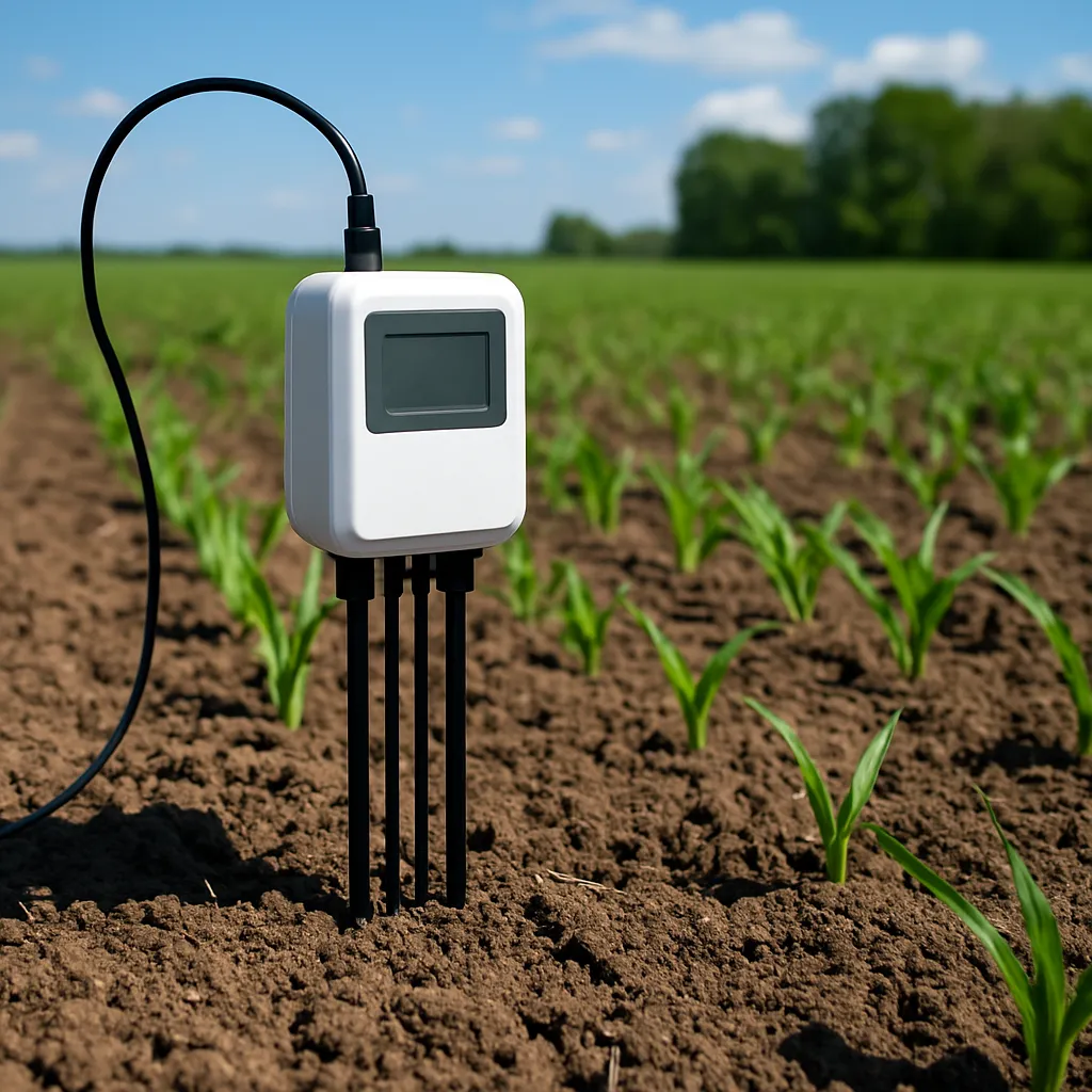 Czujniki gleby – wilgotność, pH i zasobność w czasie rzeczywistym
