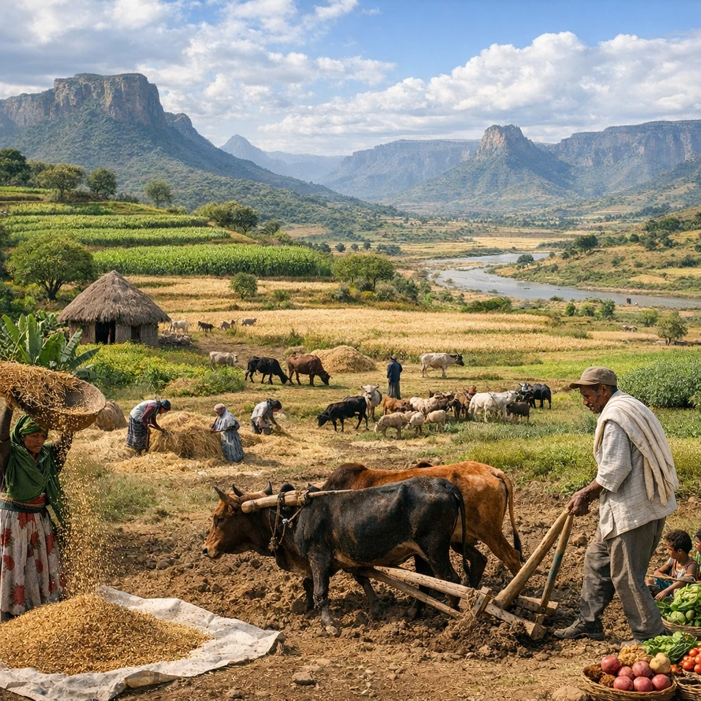 Rolnictwo w Etiopii – jak wygląda